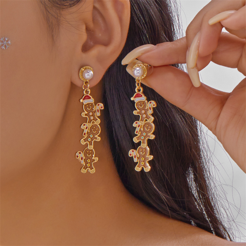 Anting-anting Natal Bentuk Hat - Men'S Fashion Xmas Party ulasan dan harga