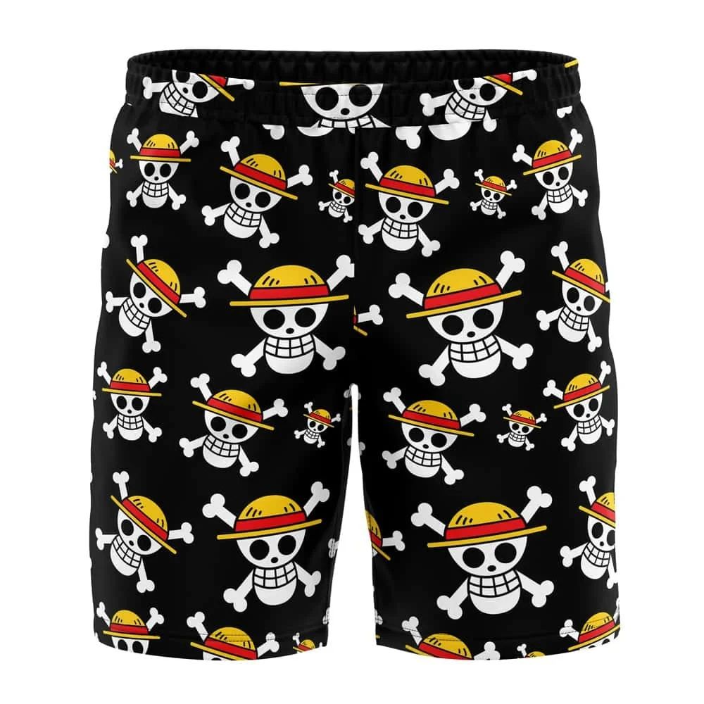 Penggemar Anime Seri One Piece - Swim Trunk Shorts ulasan dan harga