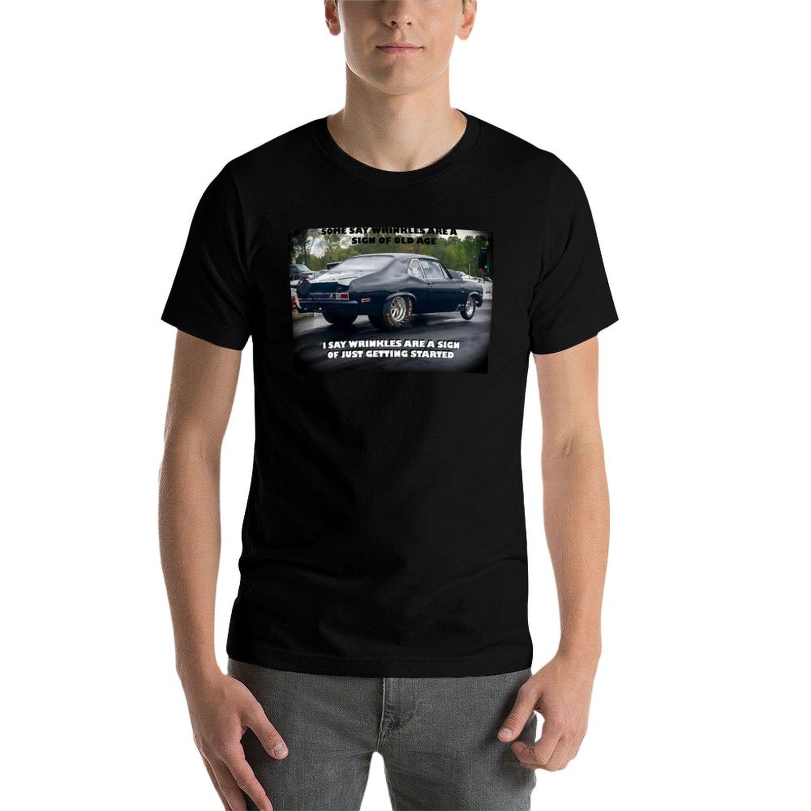 Kaos Blacktop Outlaw Nova Kaos - Men'S Fashion Nova Shirts ulasan dan harga