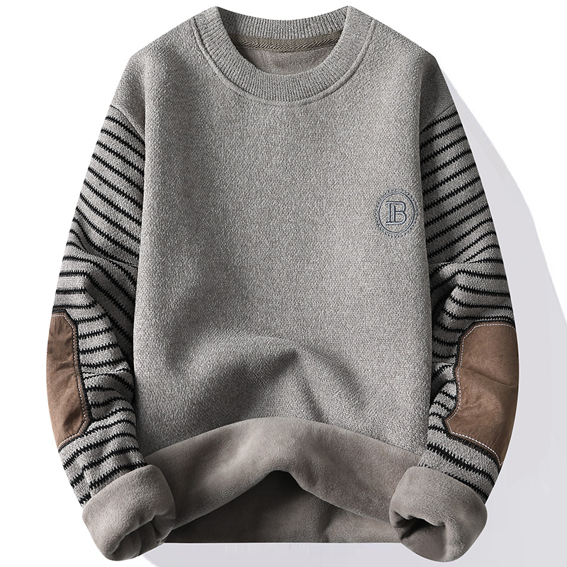 Sweater kerah bulat pria, baju - Mens Fashion Mullet ulasan dan harga