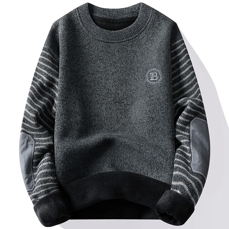 Sweater kerah bulat pria, baju - Mens Fashion Mullet ulasan dan harga