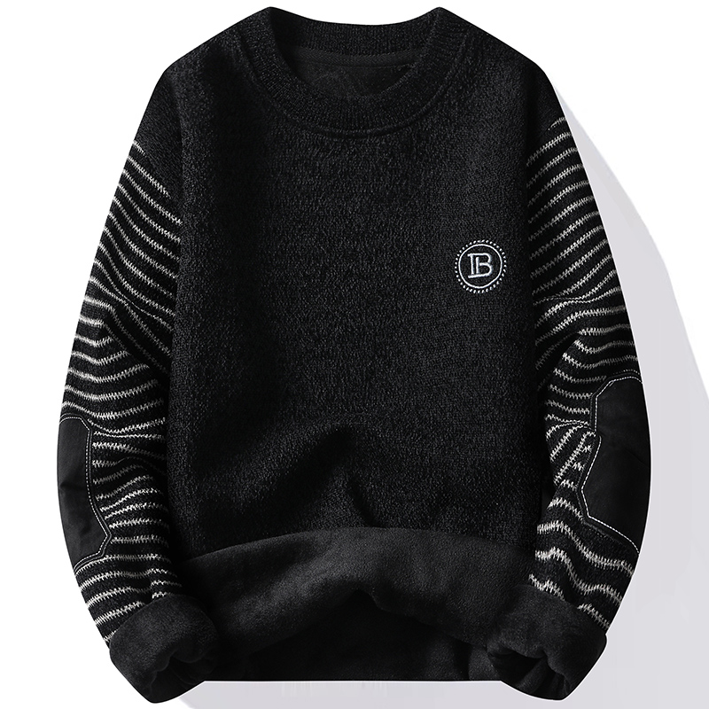 Sweater kerah bulat pria, baju - Mens Fashion Mullet ulasan dan harga