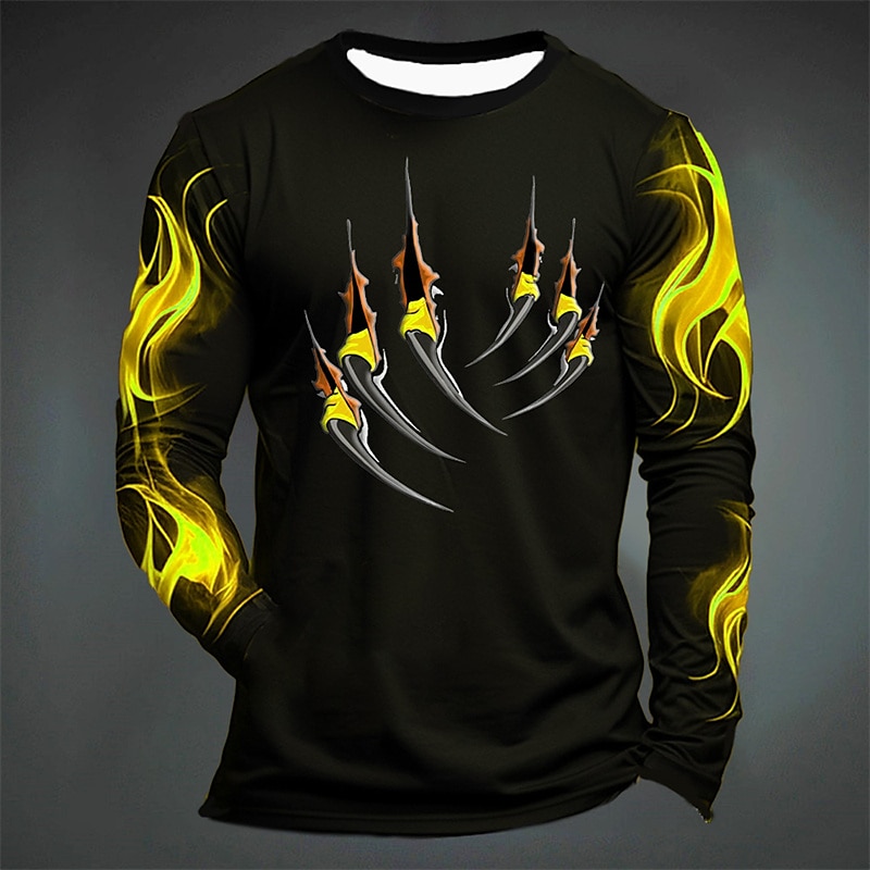 Kaos Oblong Pria Motif Harimau - Mens Fashion Trend ulasan dan harga