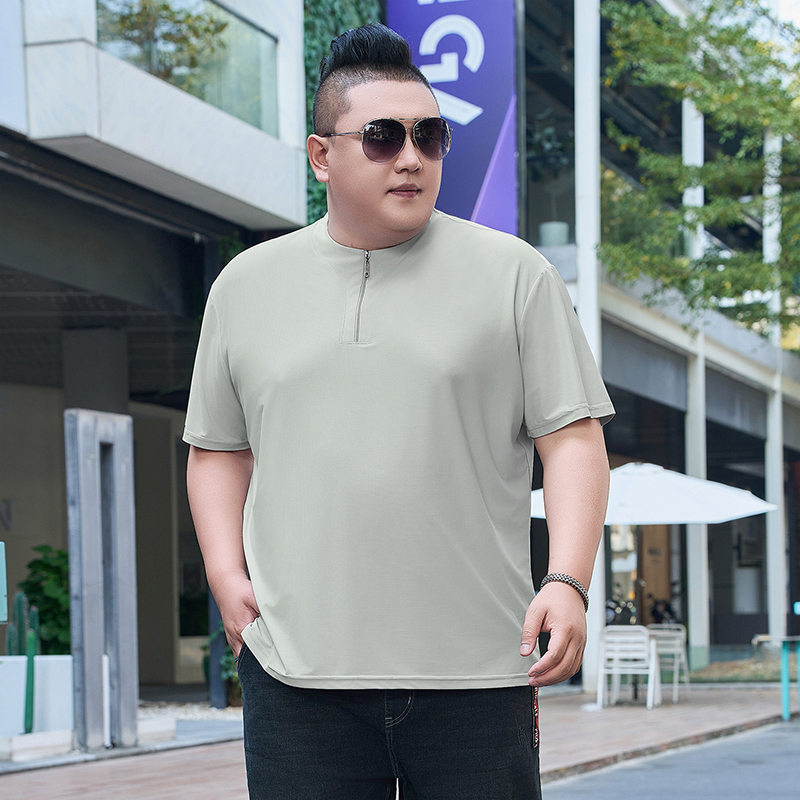 Kaos Henley Pria Ukuran Besar  - Men Fashion Upper ulasan dan harga