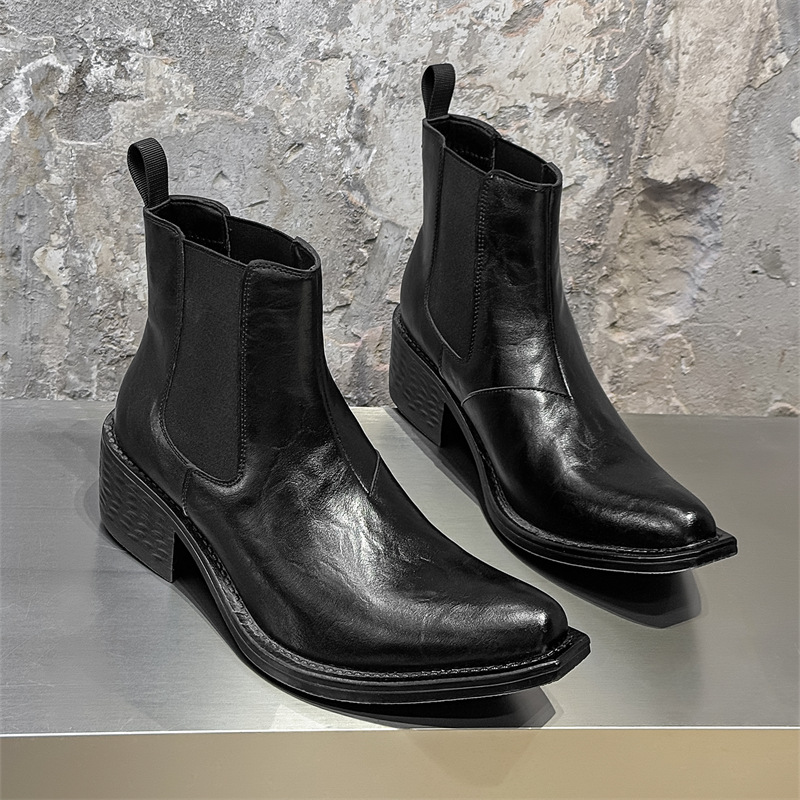 Sepatu Bot Chelsea Tinggi Rock - Chelsea Boots Men ulasan dan harga