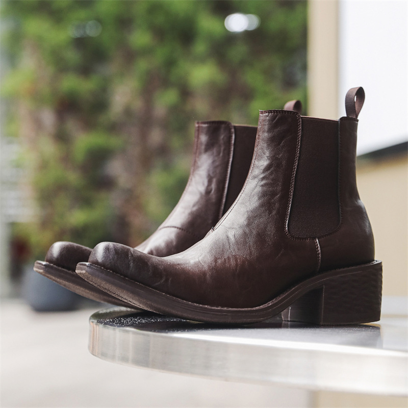 Sepatu Bot Chelsea Tinggi Rock - Chelsea Boots Men ulasan dan harga
