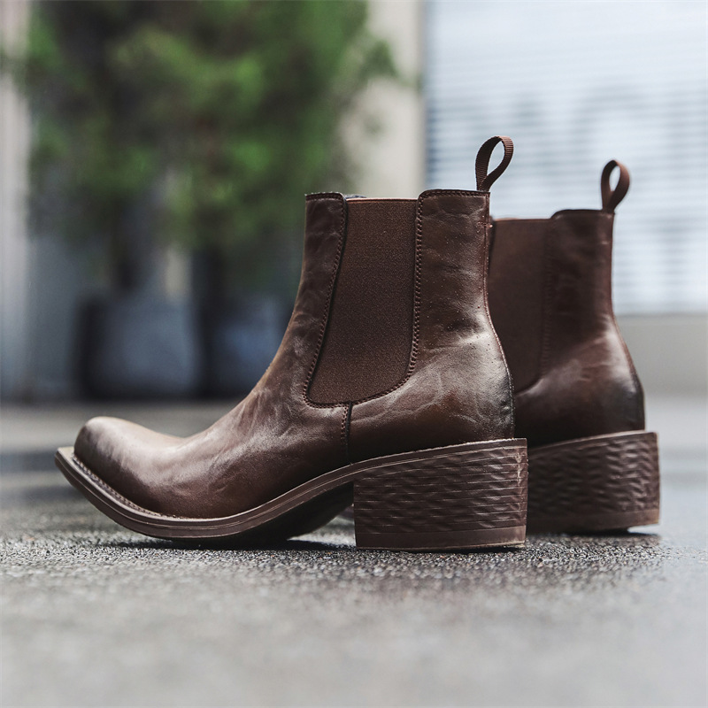 Sepatu Bot Chelsea Tinggi Rock - Chelsea Boots Men ulasan dan harga
