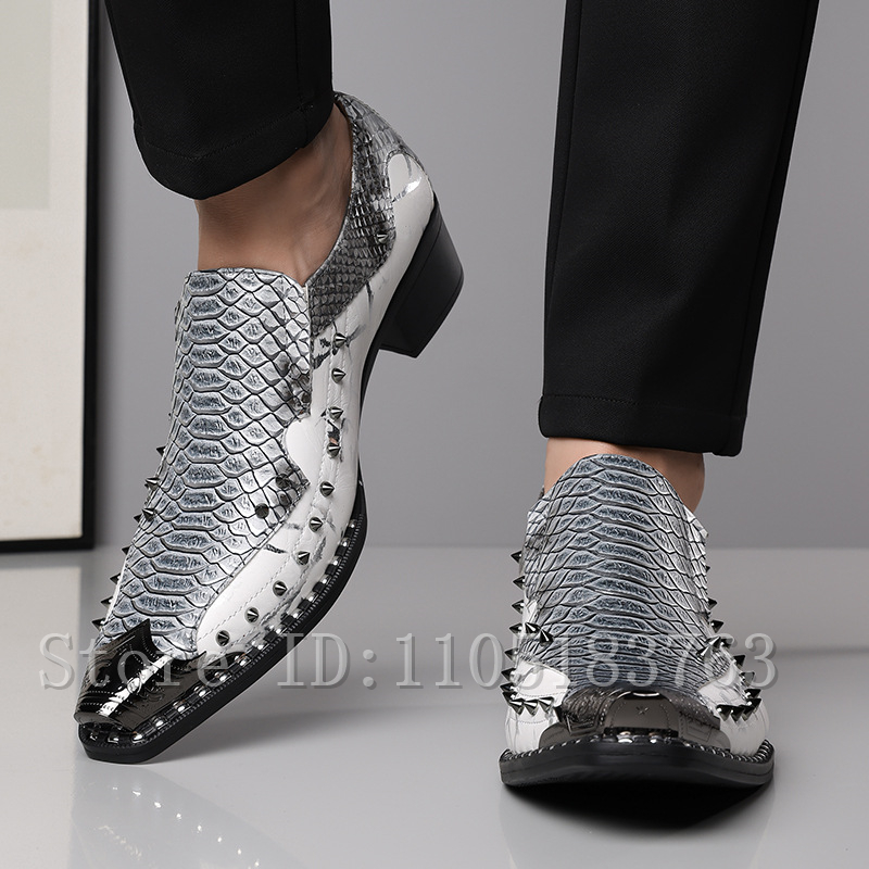 Sepatu Loafer Pria Motif Kulit - Men'S Fashion For Wedding ulasan dan harga