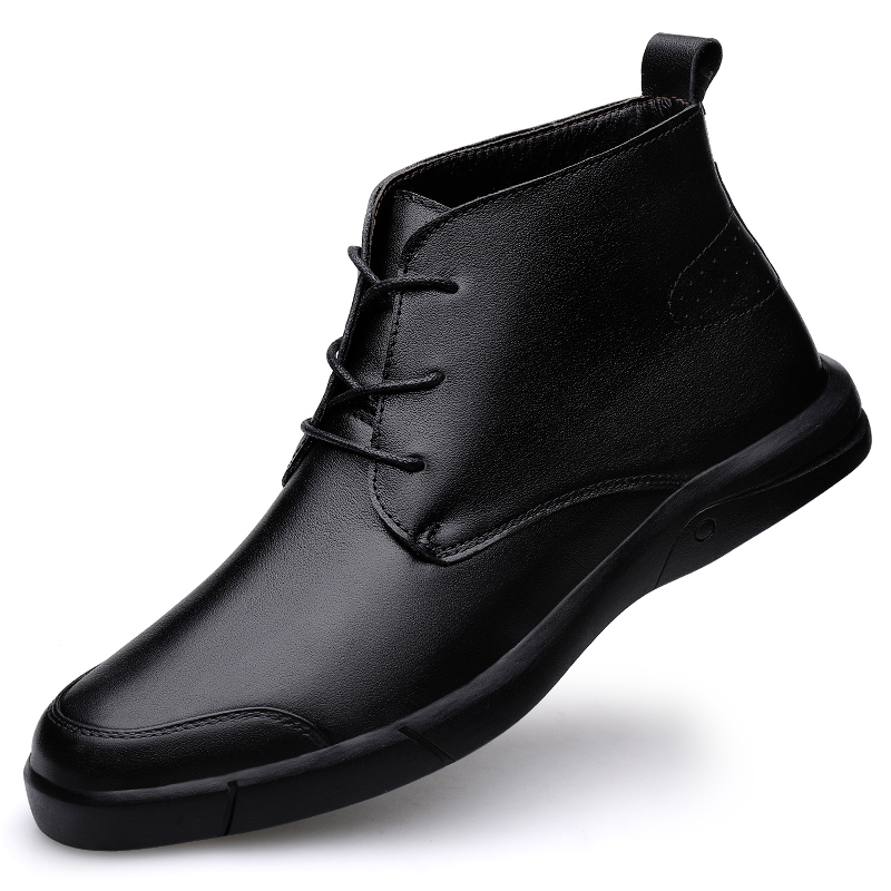 Sepatu Boots Pria Kulit Asli B - Mens Fashion Dress Shoes ulasan dan harga