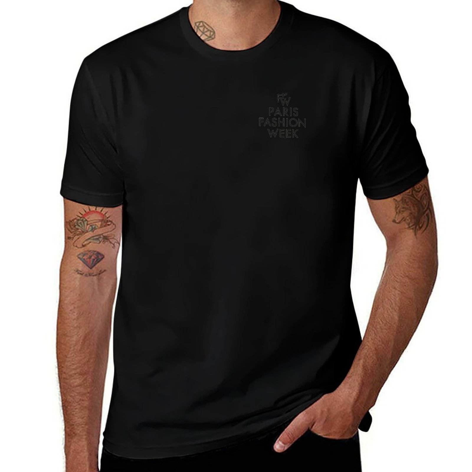 Kaos Paris Fashion Week Kaos L - Men'S Paris Fashion Week ulasan dan harga