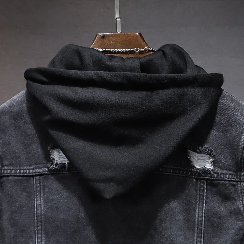 Pop Musim Semi Musim Gugur Mod - Men'S Fashion Grey Jeans ulasan dan harga