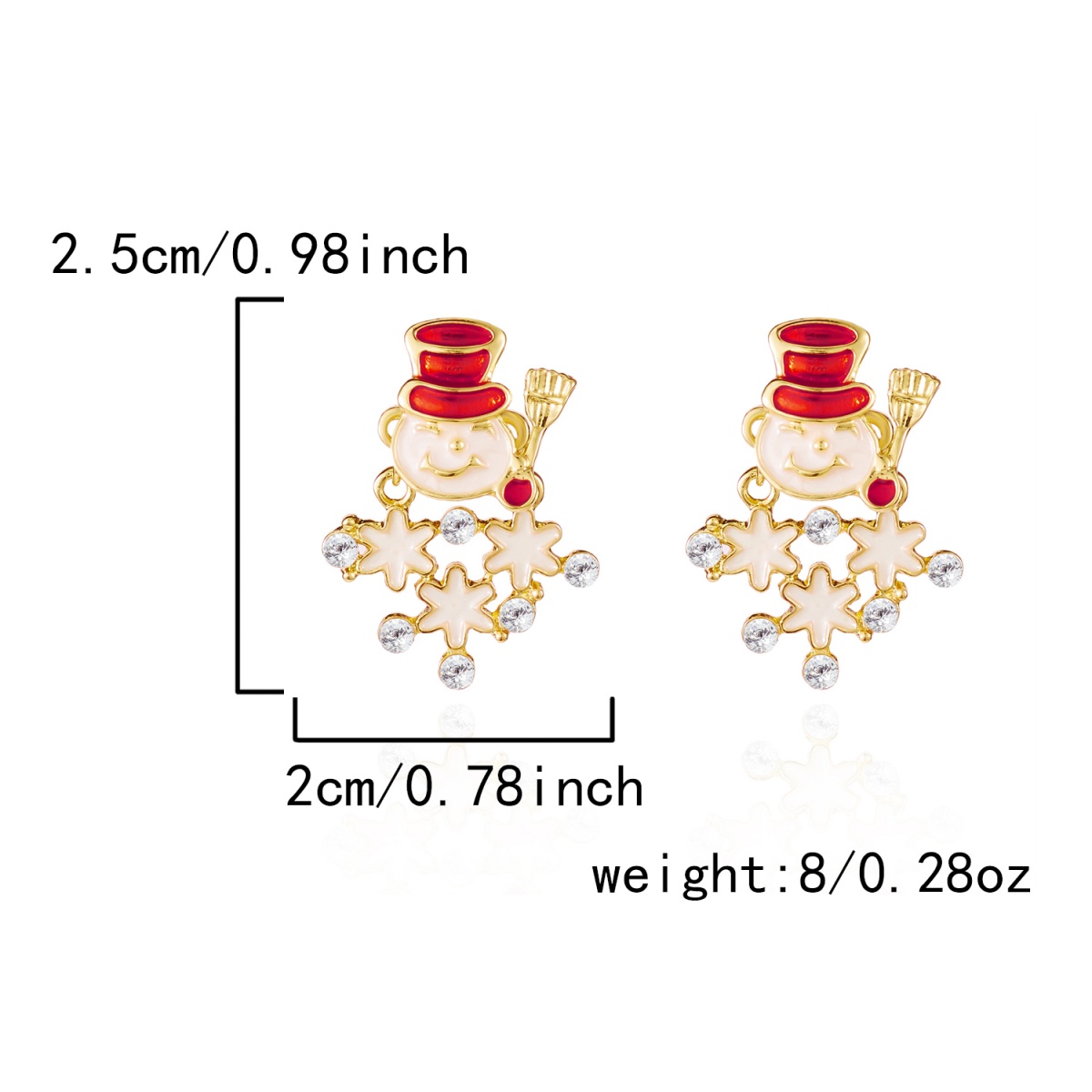 Anting Stud Liburan Natal Berh - Men'S Fashion Xmas Party ulasan dan harga