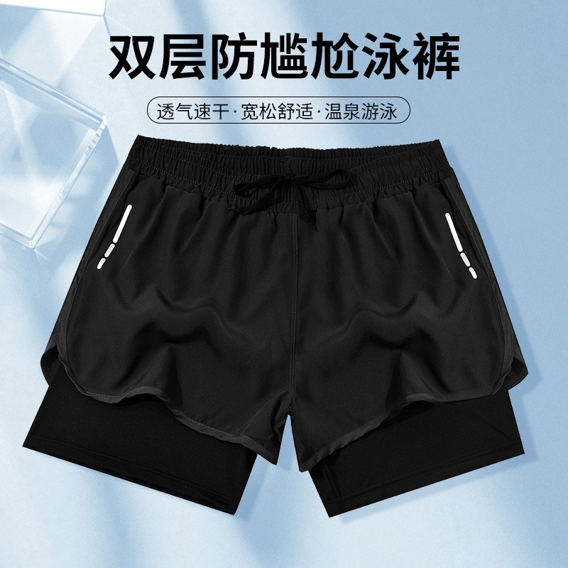 Celana renang pria berlapis ga - Swim Trunk Shorts ulasan dan harga