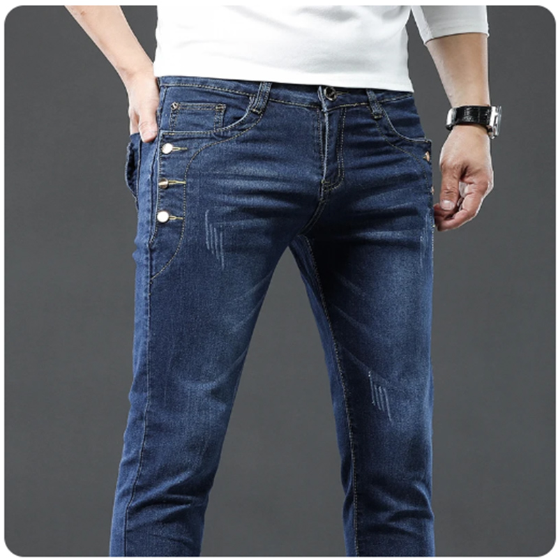 Celana desainer Vintage rampin - Men'S Fashion Grey Jeans ulasan dan harga