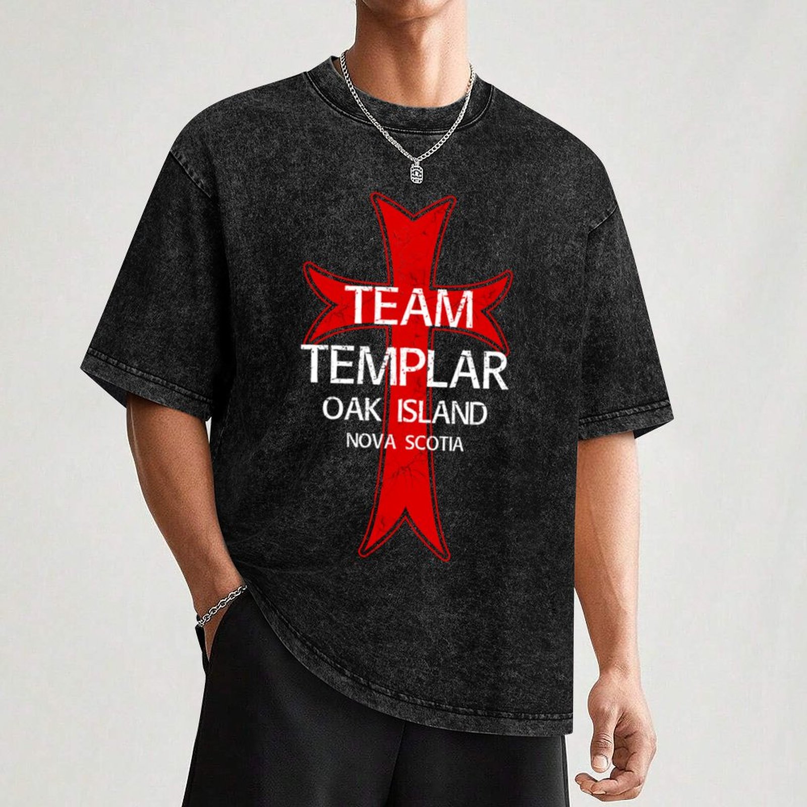 Oak Island Treasure Hunter Kni - Men'S Fashion Nova Shirts ulasan dan harga