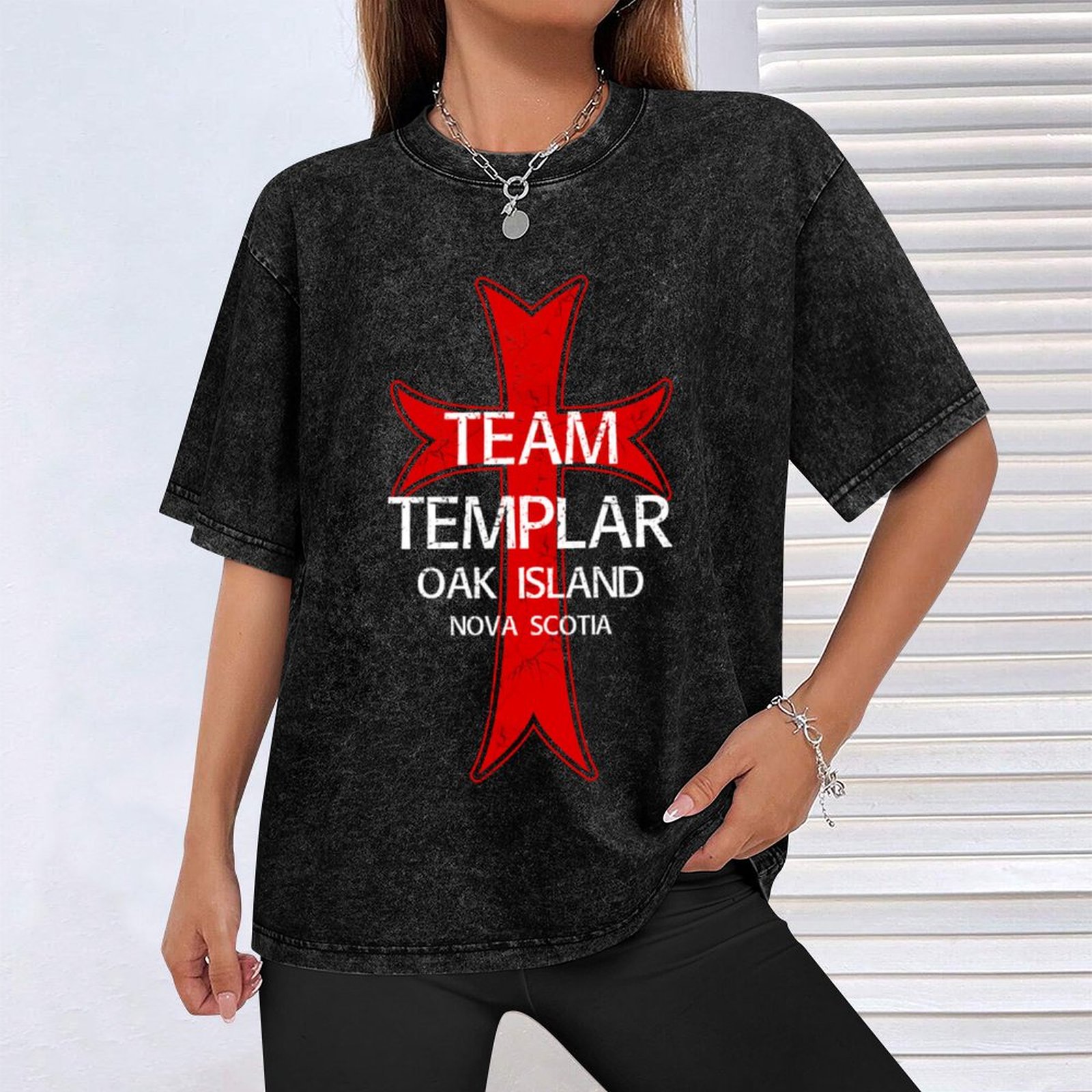 Oak Island Treasure Hunter Kni - Men'S Fashion Nova Shirts ulasan dan harga