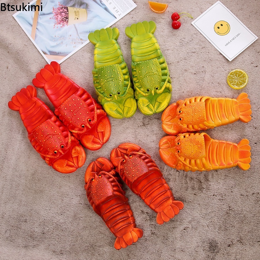 Sandal Lobster Kartun Musim Pa - Men'S Fashion Shoes ulasan dan harga