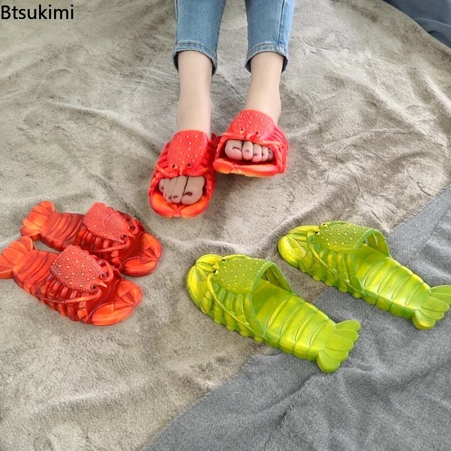 Sandal Lobster Kartun Musim Pa - Men'S Fashion Shoes ulasan dan harga