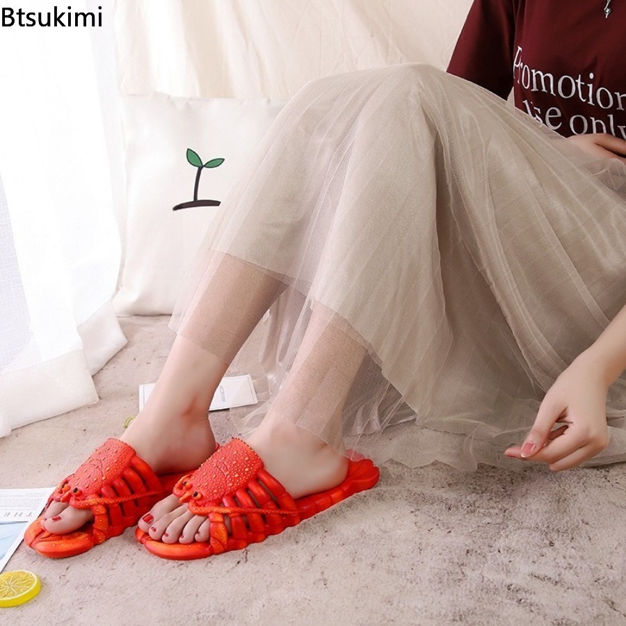 Sandal Lobster Kartun Musim Pa - Men'S Fashion Shoes ulasan dan harga