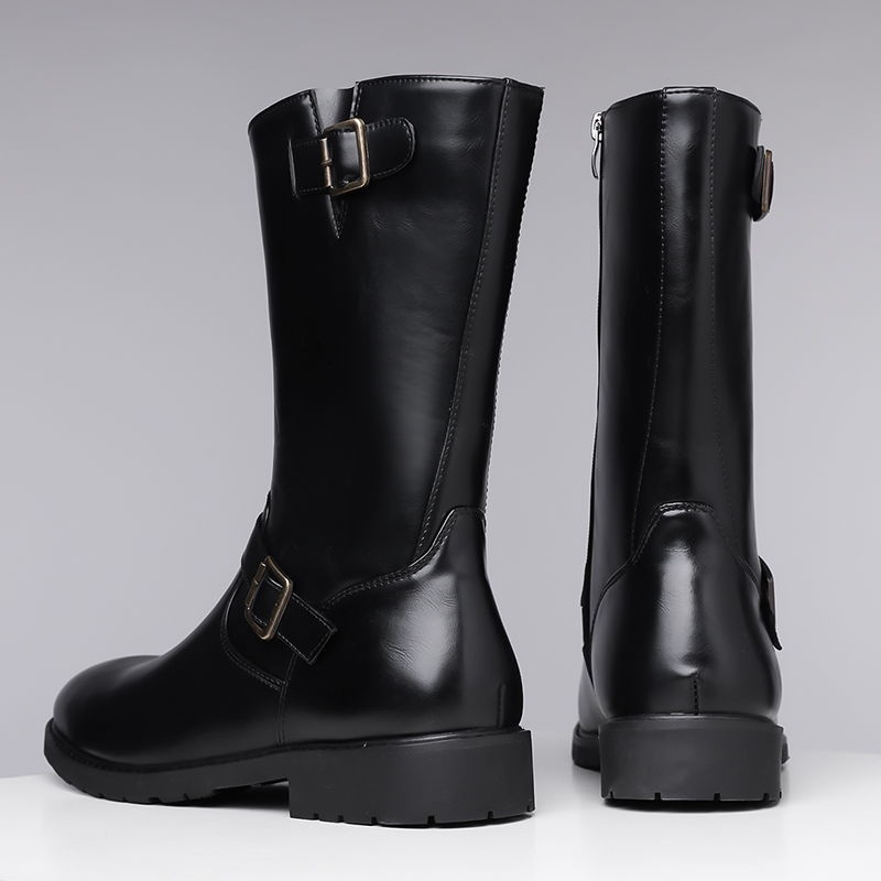 Sepatu Boot Pria High-Top Mode - Men'S Fashion Brands ulasan dan harga