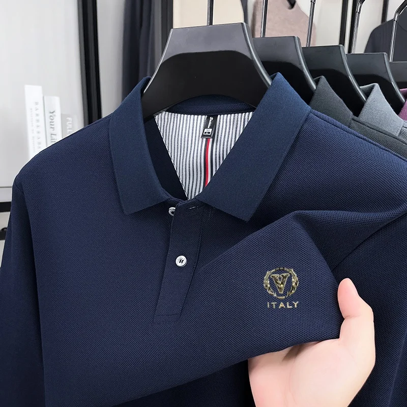 Kaos Polo Lengan Panjang Pria  - Men'S Fashion Brands ulasan dan harga