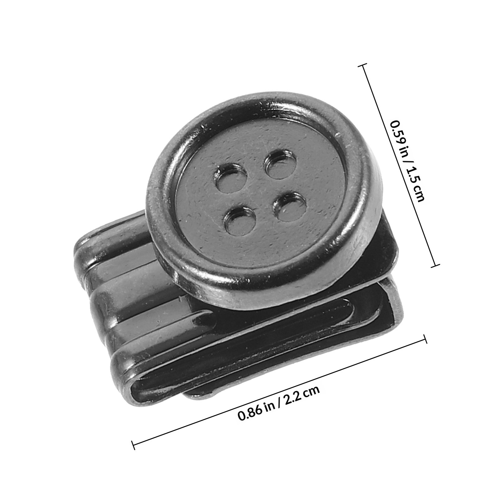 6pcs Kancing Penjepit Celana J - Suspenders Clip Men ulasan dan harga
