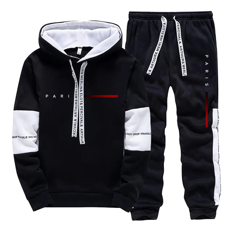 Set Hoodie dan Celana Olahraga - Men'S Fashion Hoodies ulasan dan harga