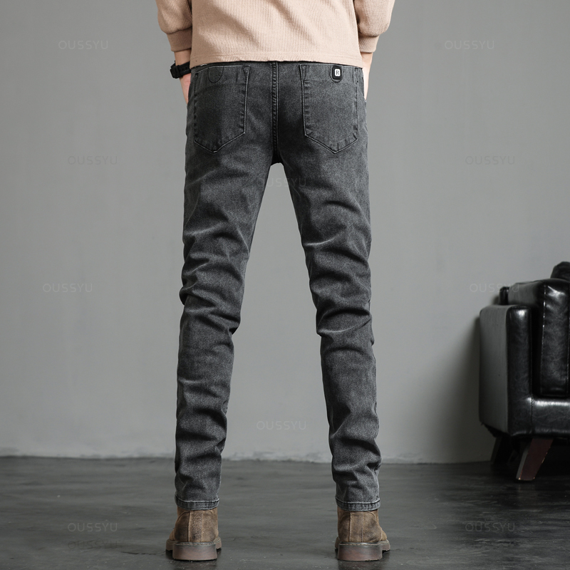 Celana panjang katun untuk pri - Men'S Fashion Grey Jeans ulasan dan harga