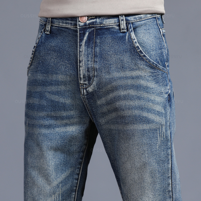 Celana panjang katun untuk pri - Men'S Fashion Grey Jeans ulasan dan harga