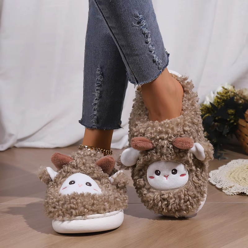 Sandal Rumah Bulu Domba Lucu M - Men'S Fashion Shoes ulasan dan harga