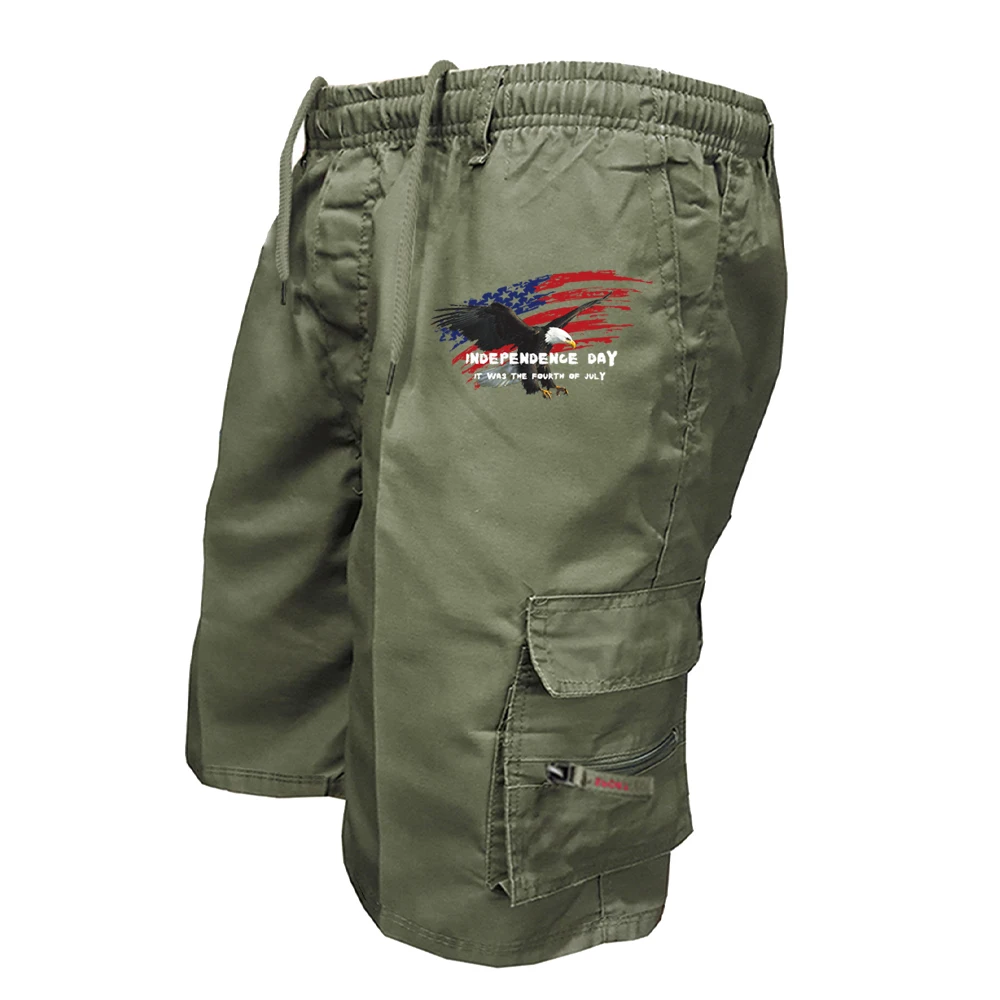 Celana Pendek Kargo Gaya Milit - Mens Fashion Cargo Pants ulasan dan harga