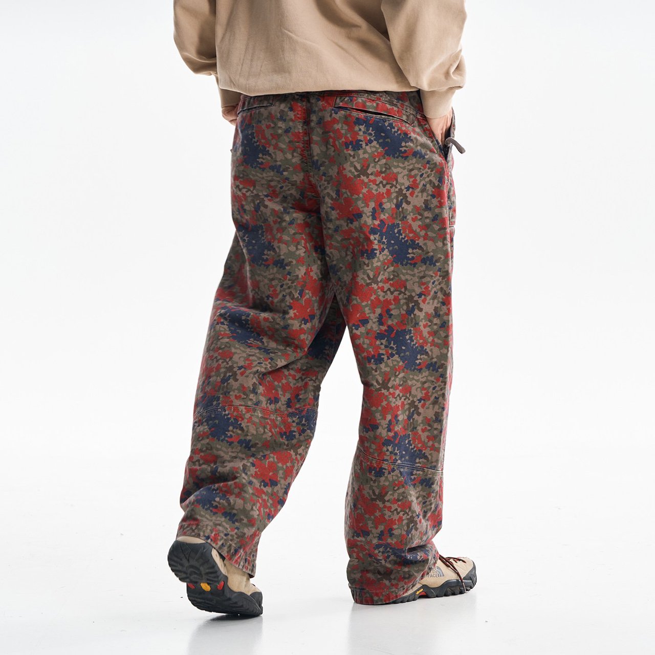 Celana Kargo Katun Cetak Berku - Mens Fashion Cargo Pants ulasan dan harga