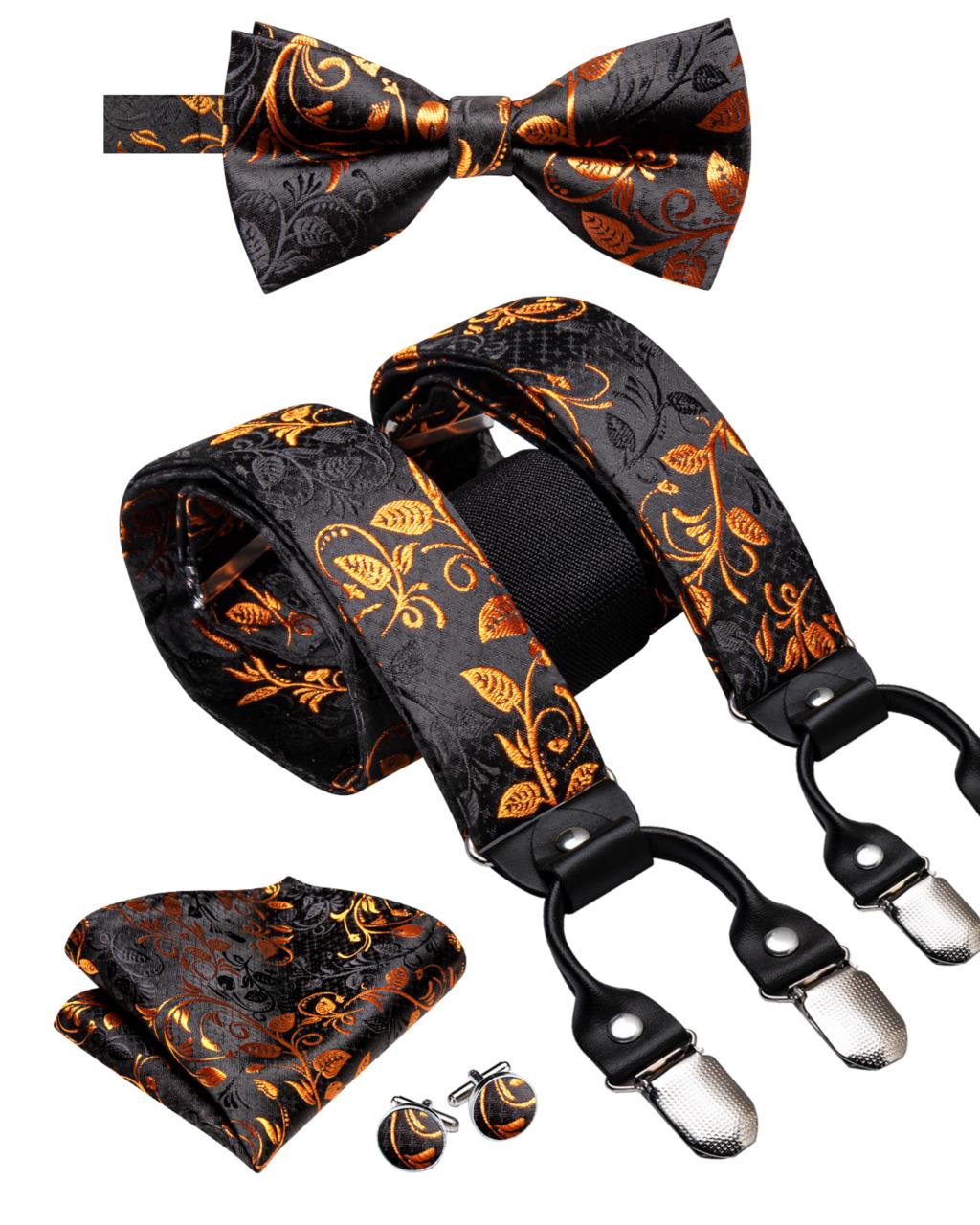 Set Penjepit Celana, Dasi Kupu - Suspenders Clip Men ulasan dan harga