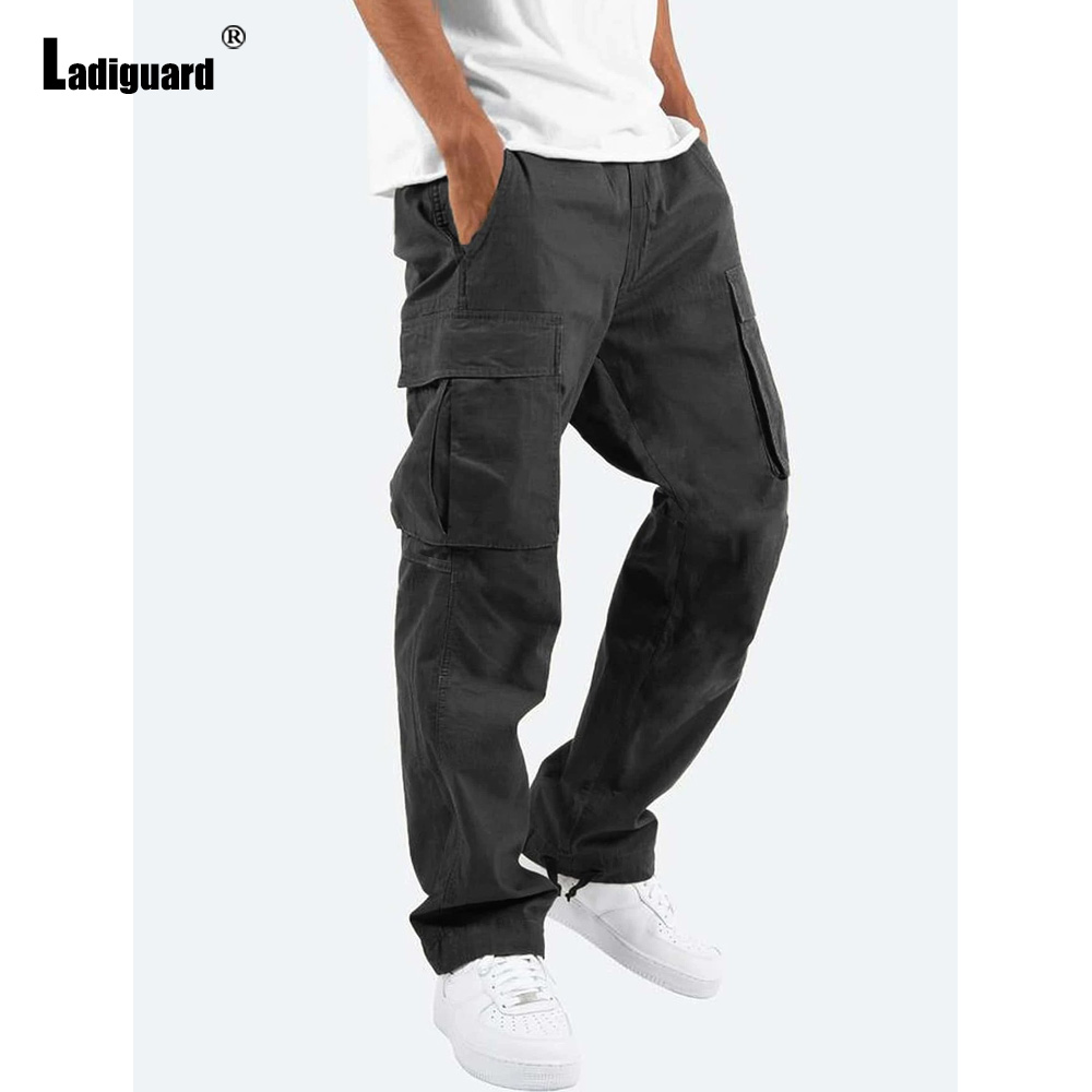 Celana Panjang Multi Saku Pria - Mens Fashion Cargo Pants ulasan dan harga