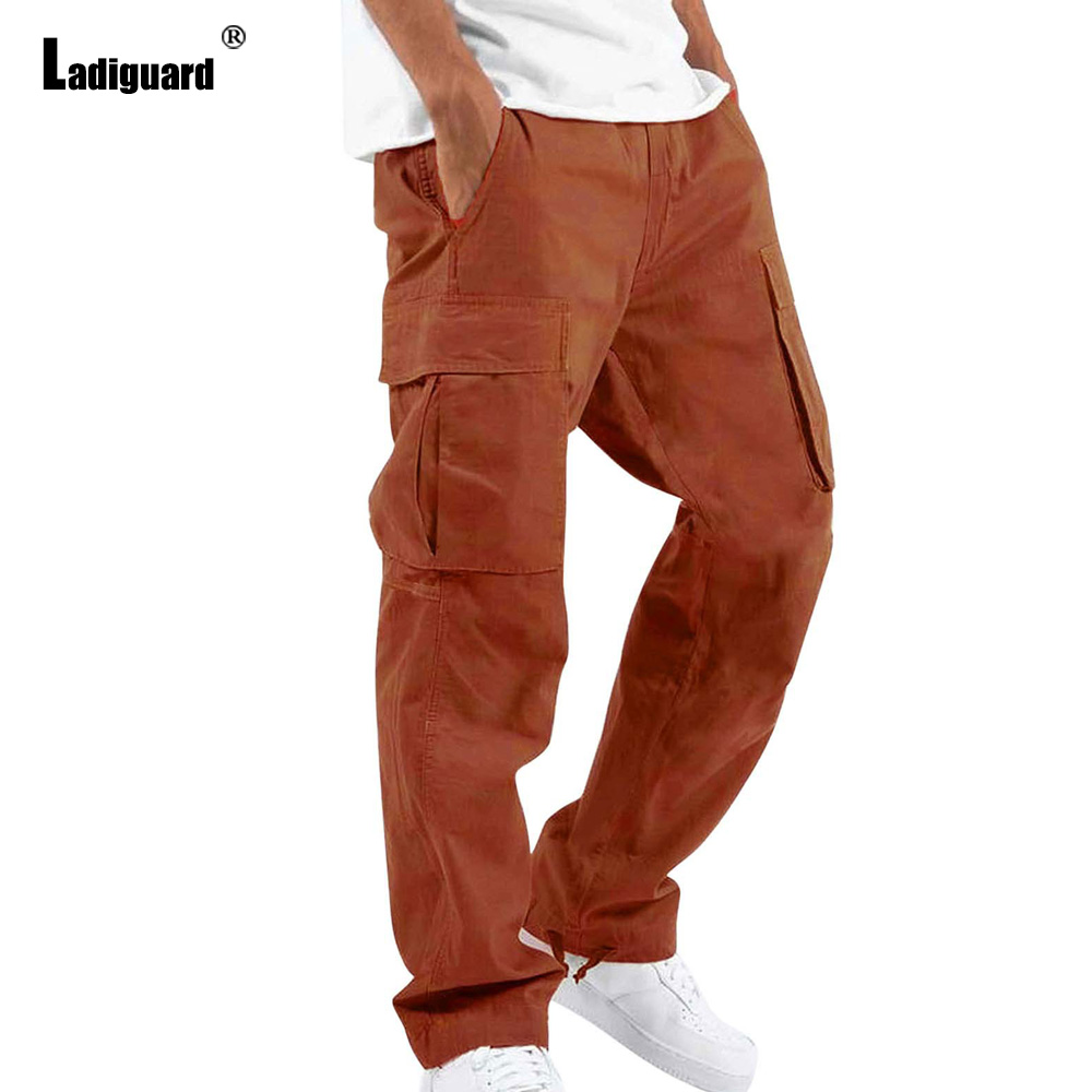 Celana Panjang Multi Saku Pria - Mens Fashion Cargo Pants ulasan dan harga