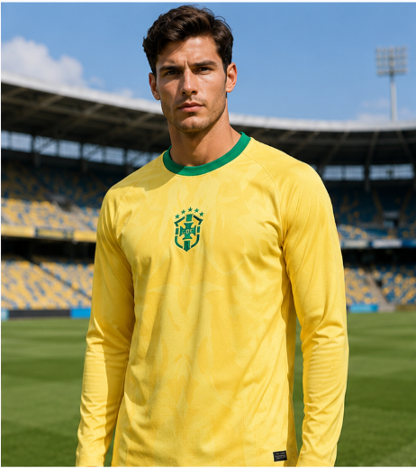 Kaos Sepak Bola Lengan Panjang - Men'S Fashion Outfits ulasan dan harga