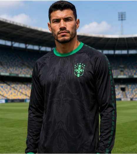 Kaos Sepak Bola Lengan Panjang - Men'S Fashion Outfits ulasan dan harga