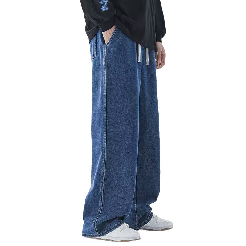Celana Jeans Baggy Pria Fashio - Men'S Fashion Grey Jeans ulasan dan harga