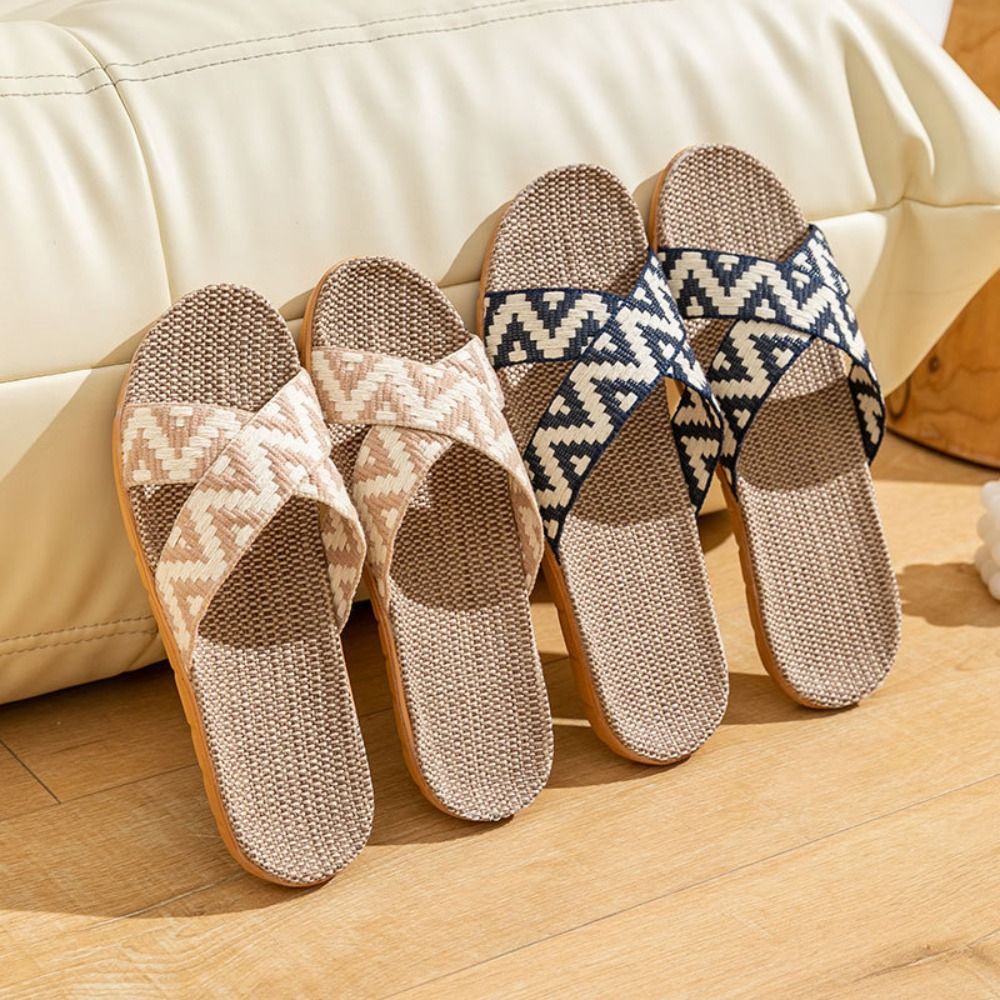 Sendal Linen Gaya Etnis, Sanda - Men'S Fashion Shoes ulasan dan harga