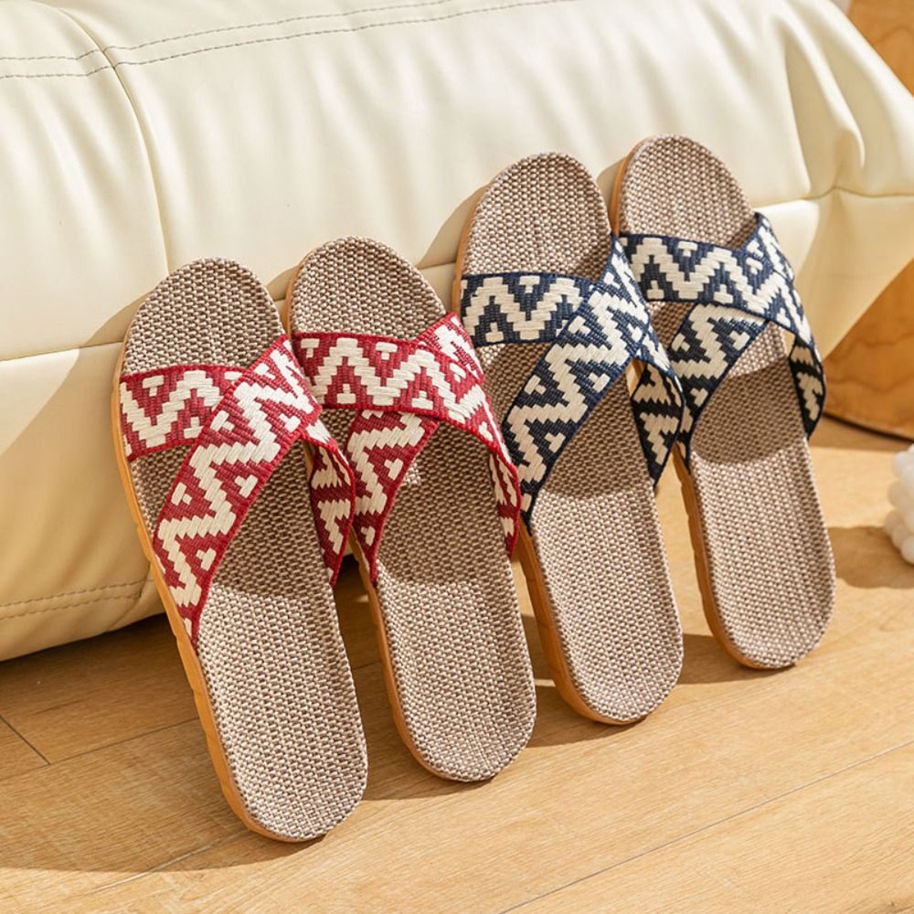 Sendal Linen Gaya Etnis, Sanda - Men'S Fashion Shoes ulasan dan harga